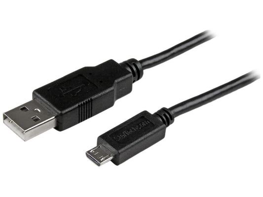 Startech.Com 15Cm 6In Mobile Charge Sync Usb To Slim Micro Usb Cab