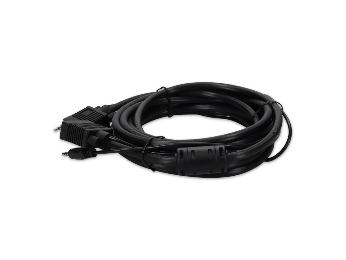Add-Onvgamm15A-5Pk 5Pk 15.0Ft Vga M/M Black Ca