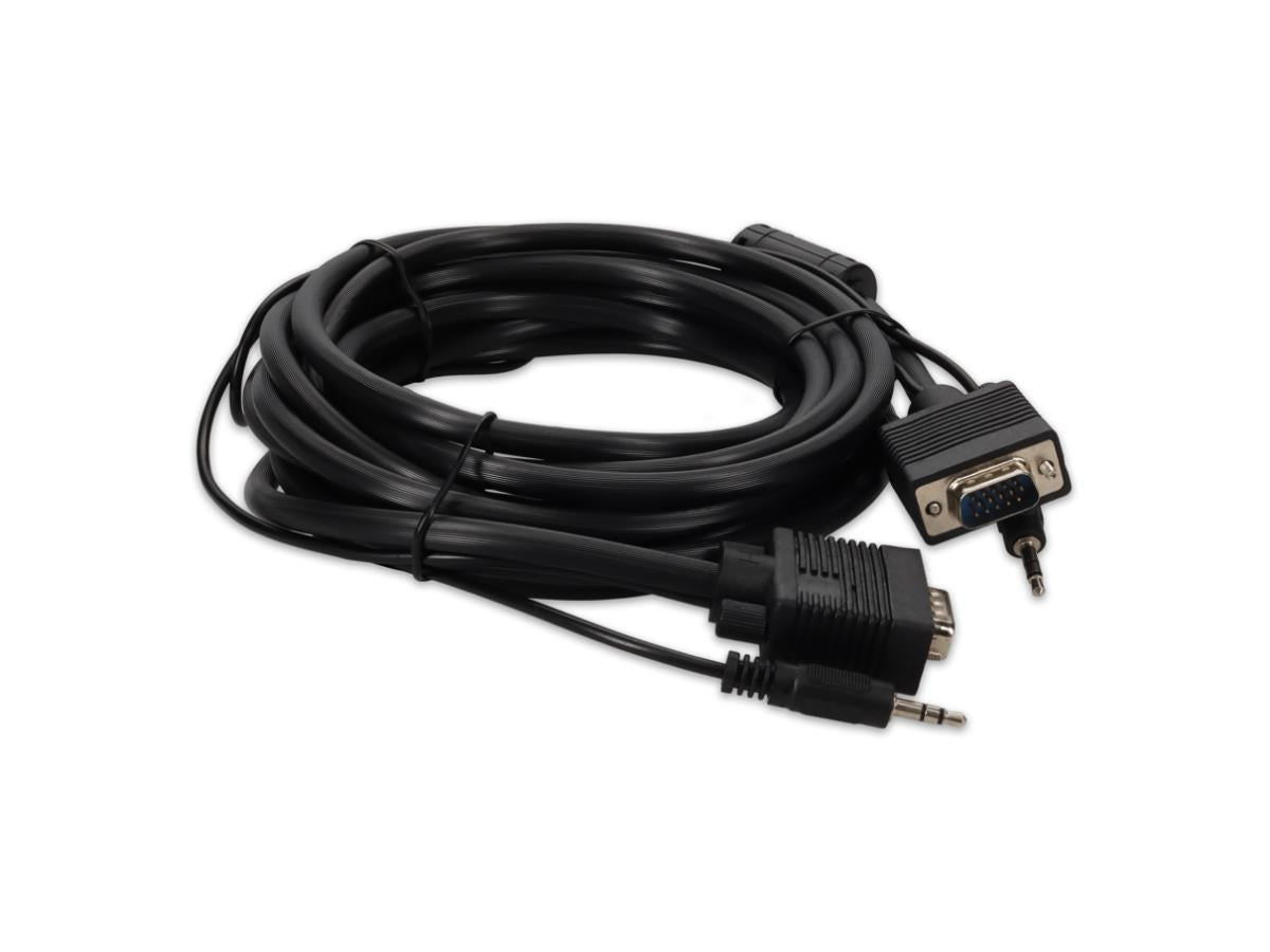 Add-Onvgamm15A-5Pk 5Pk 15.0Ft Vga M/M Black Ca