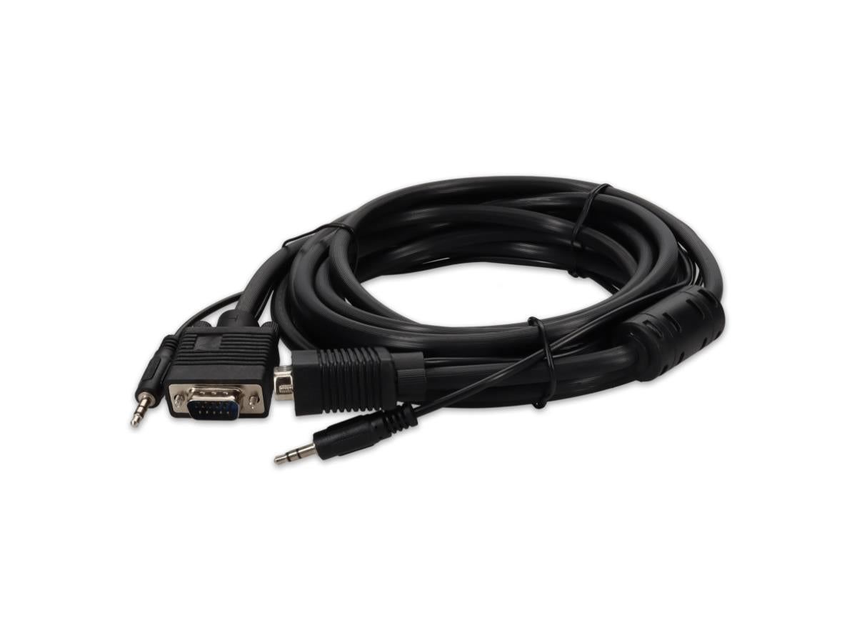 Add-Onvgamm15A-5Pk 5Pk 15.0Ft Vga M/M Black Ca