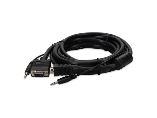 Add-Onvgamm15A-5Pk 5Pk 15.0Ft Vga M/M Black Ca