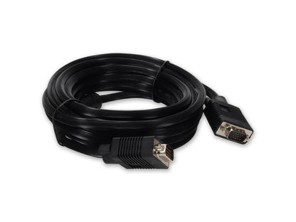 Add-On5Pk 25.0Ft Vga M/M Black Cable