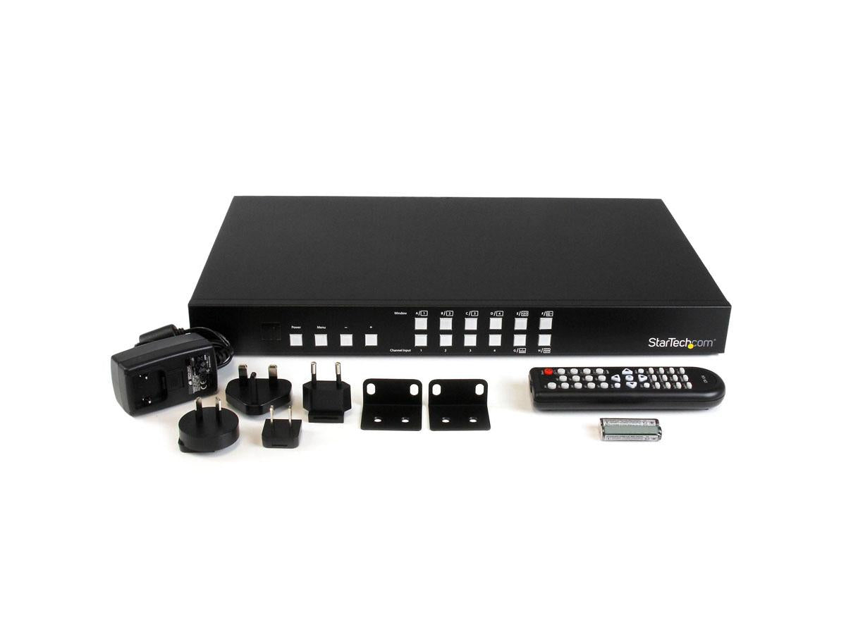 Startech.Com 4-Port Hdmi Switch With Pip - Video Splitter - 4 Ports