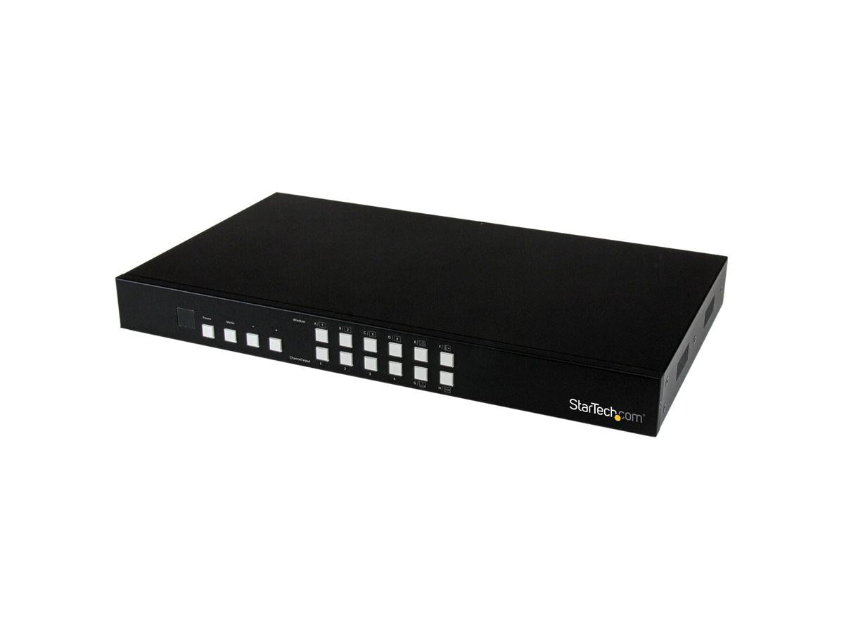 Startech.Com 4-Port Hdmi Switch With Pip - Video Splitter - 4 Ports