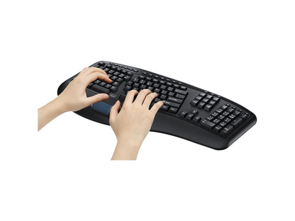 Teclado ergonómico inalámbrico Tf4500 de 2,4 GHz