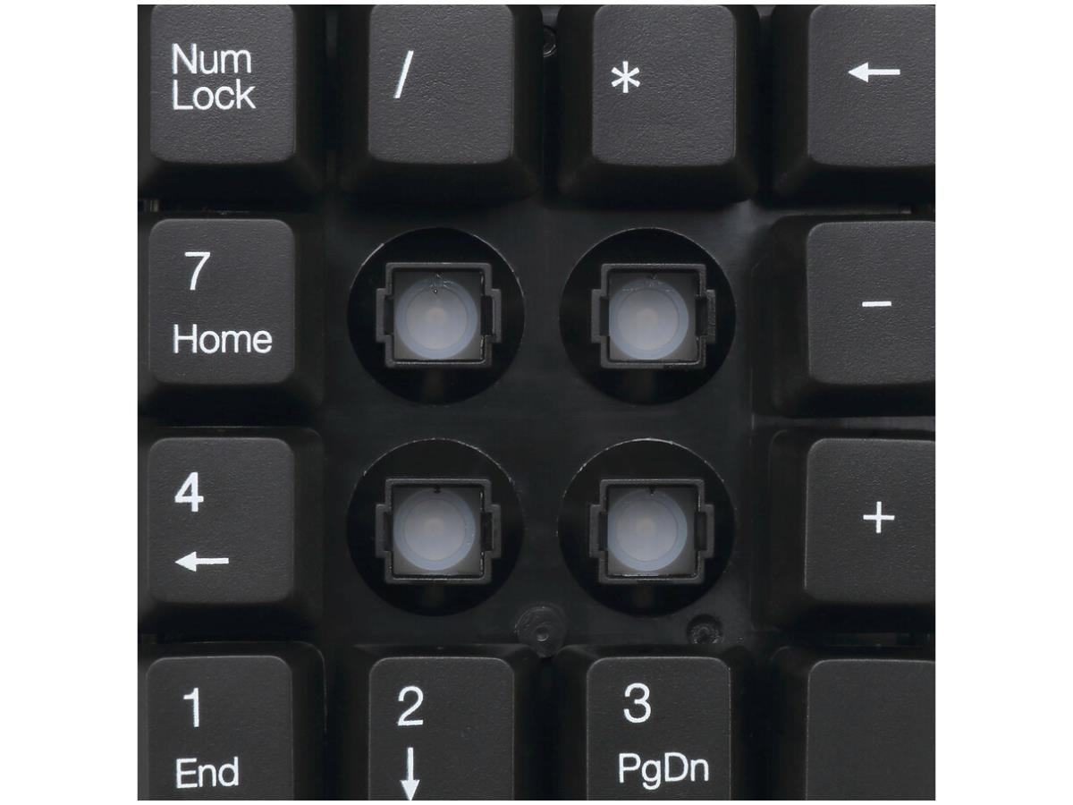 Clavier mécanique numérique KPD avec 3 ports USB