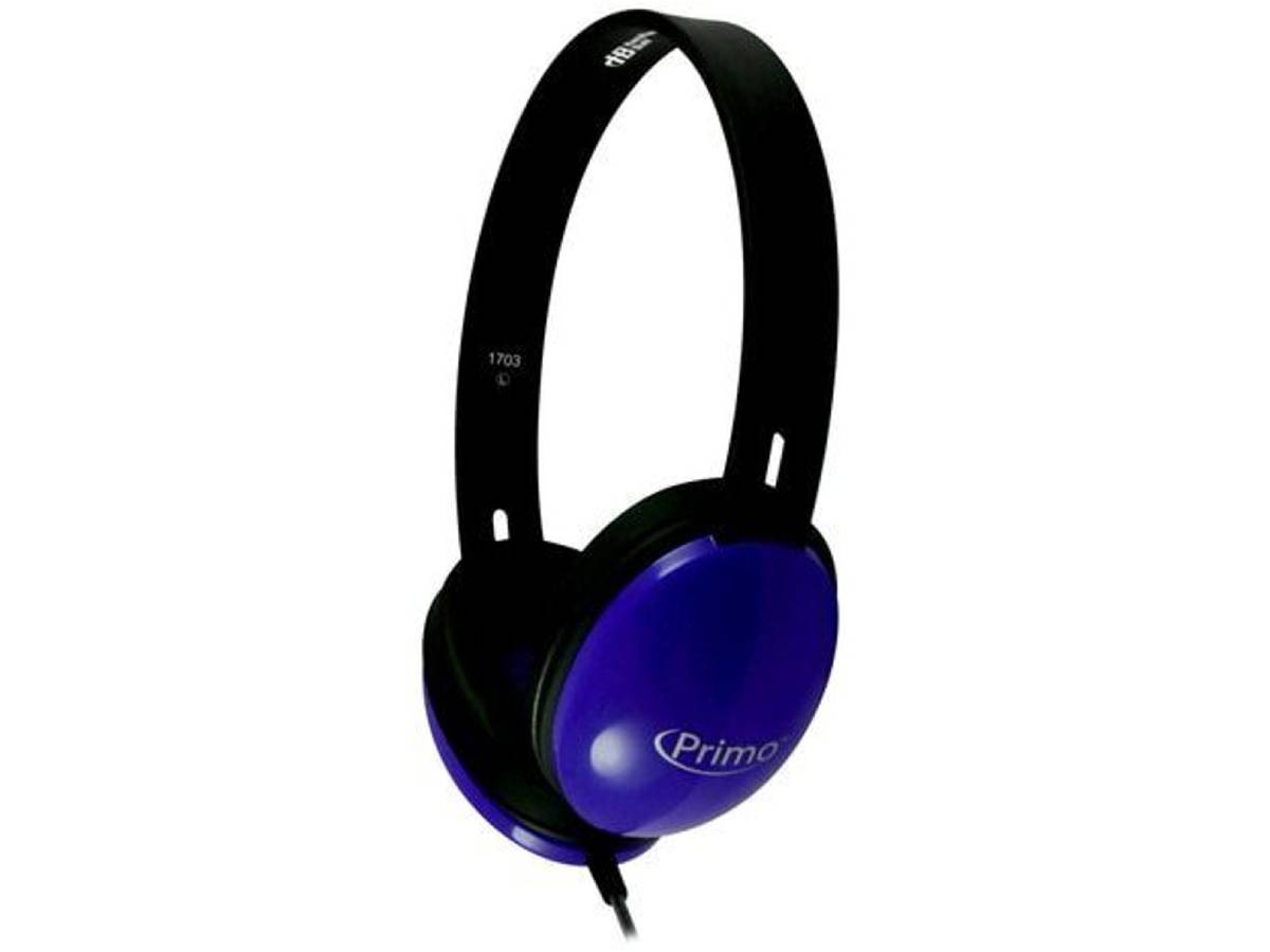 Vcom Hamiltonbuhl Primo Stereo Headphones - Blue