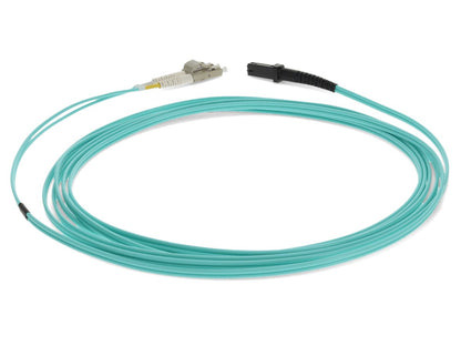 Câble de raccordement fibre optique Add-On3M LC/MT-RJ M/M Om4 Aqua
