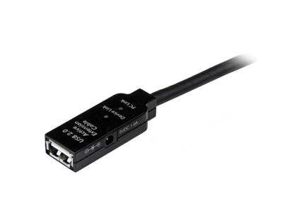 Cable de extensión USB 2.0 activo Startech.Com de 15 m - Macho/Hembra - 15 metros U