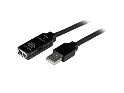 Cable de extensión USB 2.0 activo Startech.Com de 15 m - Macho/Hembra - 15 metros U