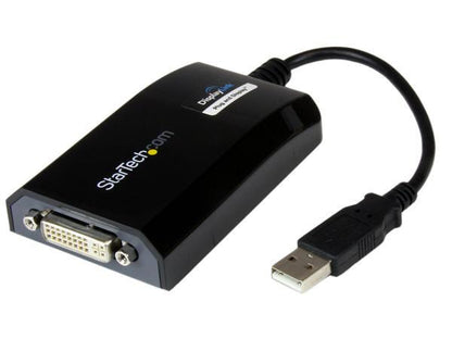 Adaptador USB a DVI Startech.Com - 1920x1200 - Vídeo y vídeo externos