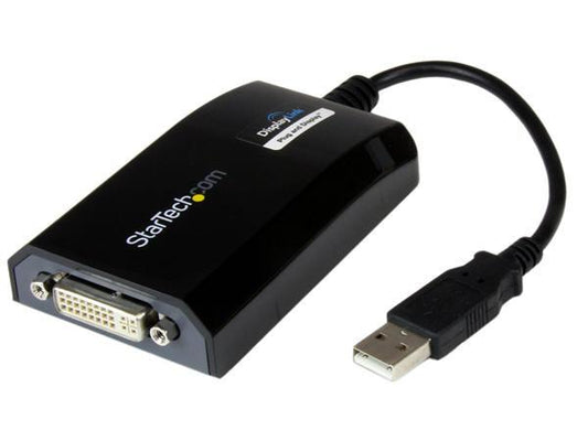 Adaptador USB a DVI Startech.Com - 1920x1200 - Vídeo y vídeo externos