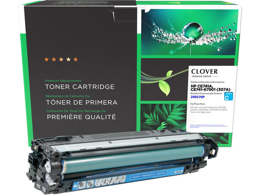 Clover Imaging Remanufactured Cyan Toner Cartridge Alternative For