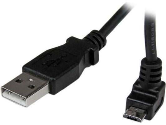 Cable micro USB Startech.Com de 1 m (A a Micro B en ángulo ascendente)