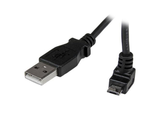 Cable Micro USB Startech.Com de 2 m (A a Micro B en ángulo ascendente)
