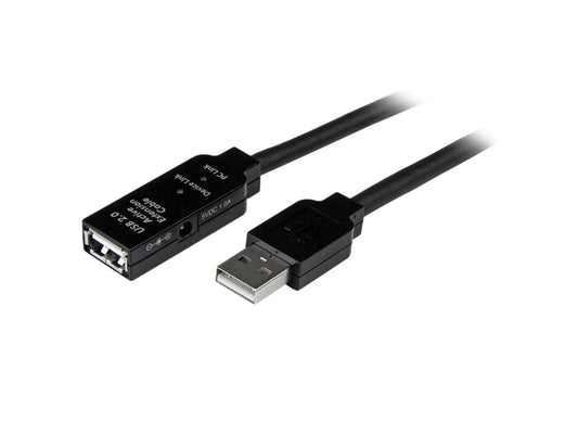 Cable de extensión USB 2.0 activo Startech.Com de 25 m macho a hembra (USB de 25 metros)