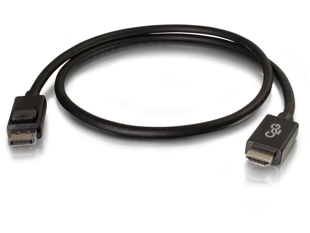 Cable DisplayPort a HDMI C2G de 3 m - Cable adaptador DisplayPort a HDMI - M/