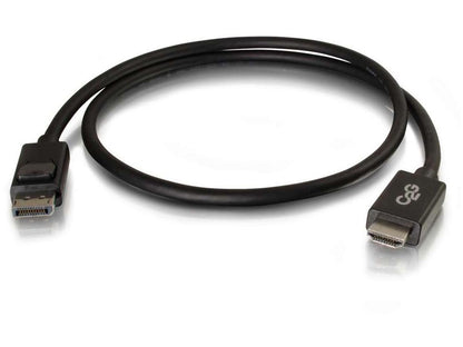 Cable DisplayPort a HDMI C2G de 3 m - Cable adaptador DisplayPort a HDMI - M/