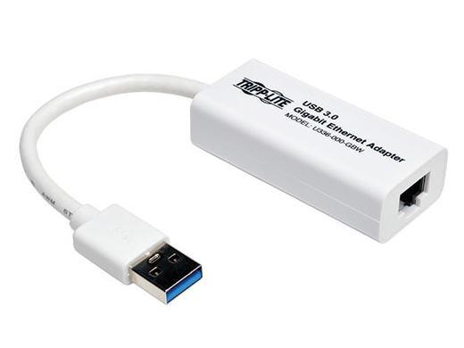 Carte réseau Eaton Tripp Lite série USB 3.0 Superspeed vers Gigabit Ethernet