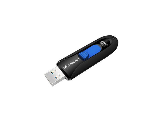 Clé USB Transcend 32 Go, USB 3.1, sans capuchon, noire