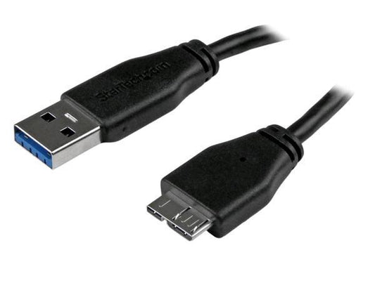Cable USB 3.0 A a Micro B (2 m y 1,8 m) delgado Startech.Com - Móvil C