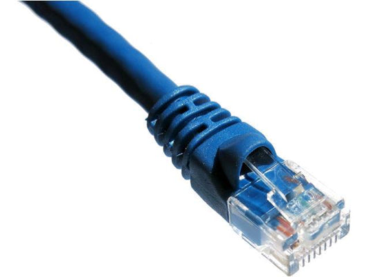 Cable de conexión Axiom Cat5E de 350 MHz, 4,2 m, con funda moldeada (azul)