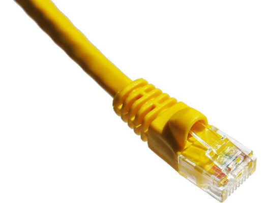 Cable de conexión Axiom Cat5E de 350 MHz, 30 m, con funda moldeada (amarillo)