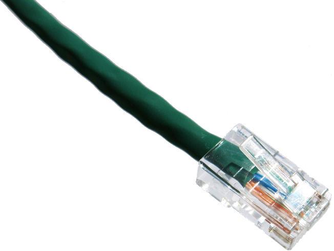 Cable de conexión Axiom Cat5E de 7,6 m y 350 MHz sin funda (verde)