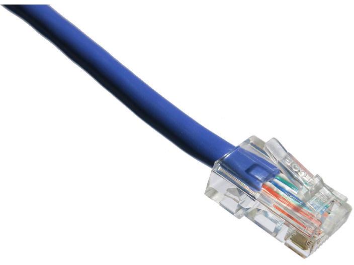 Cable de conexión Axiom Cat5E de 350 MHz, 3 m, sin funda (morado)