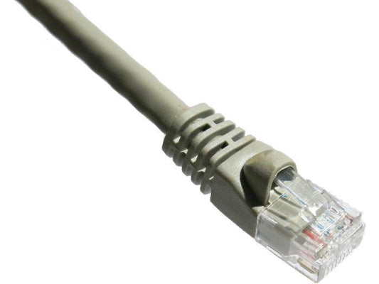 Cable de conexión Axiom Cat5E de 350 MHz y 30 m con funda moldeada (gris)
