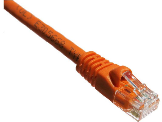 Cable de conexión Axiom Cat5E de 350 MHz, 3 m, con funda moldeada (naranja)