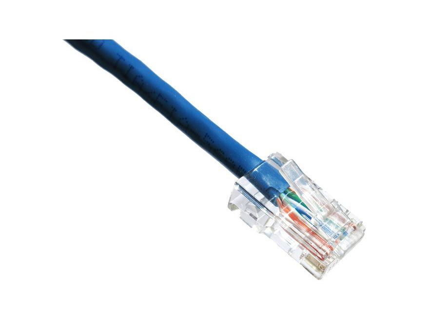 Câble de raccordement Axiom Cat6 550 MHz 90 cm (3 pi) sans gaine (bleu)