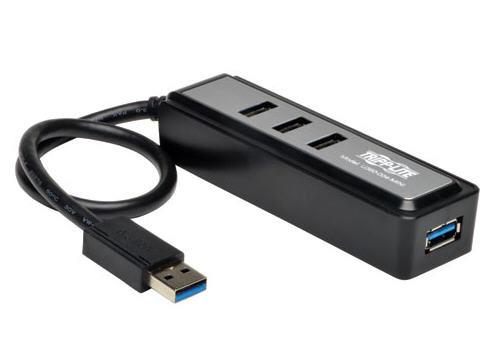 Eaton Tripp Lite Series Portable 4-Port Usb 3.0 Superspeed Mini Hu