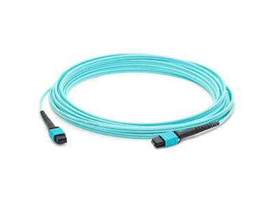 Addon 25M Mpo Om4 Aqua Patch Cable - Crossover Cable - 25 M - Aqua
