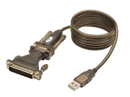 Eaton Tripp Lite Series 5Ft Usb To Serial Adapter Cable Usb-A To D