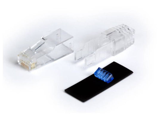 Black Box Corp Cat6A Rj45 Mod Plug W/Boot - Unshielded 25Pk