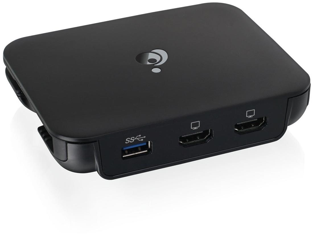 Base de conexión USB-C para dos discos duros Iogear