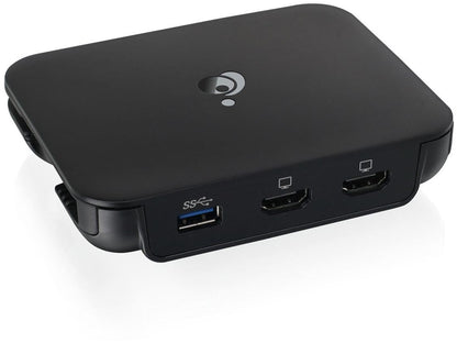 Base de conexión USB-C para dos discos duros Iogear