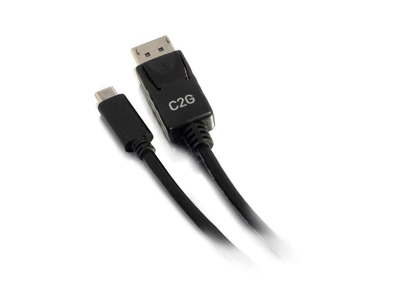 C2G Usb-C To Displayport Cable Black 6Ft