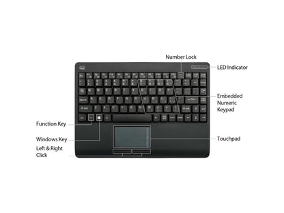 Mini pavé tactile sans fil Kybd
