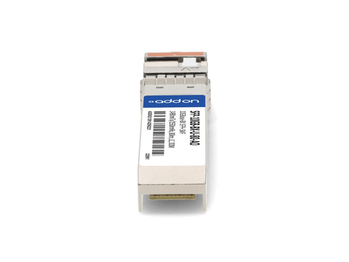 Add-On Msa & Taa Comp 10G-Bx 80Km Sfp+ Lc Xcvr
