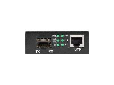 Black Box Corp Converts 10Gbase-T To 10Gbase-R.