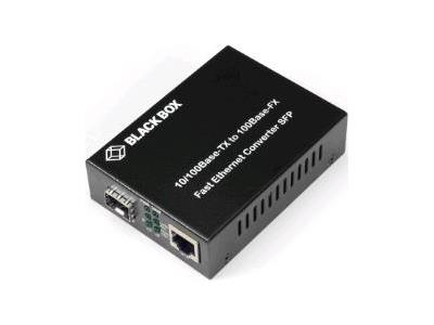 Black Box Corp Media Converter 10/100 Ethernet Sfp