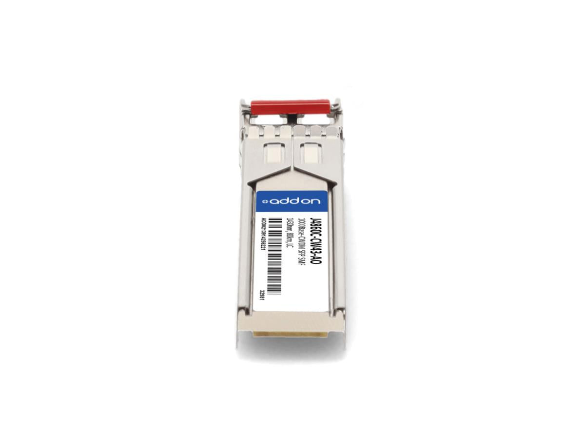 Addon Hp J4860C-Cw43 Compatible Taa Compliant 1000Base-Cwdm Sfp Tr