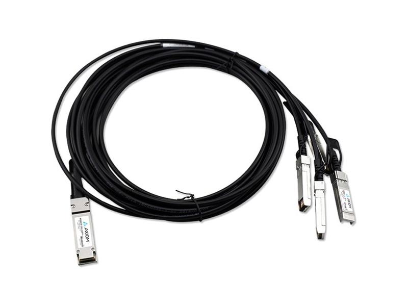 DAC pasivo Axiom 100Gbase-Cr4 Qsfp28 a 4 Sfp28, compatible con Juniper, 2 Mb