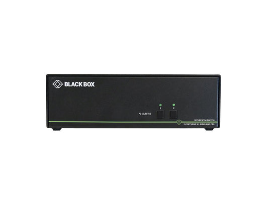 Black Box Corp Niap 3.0 Dual-Head, Hdmi, Cac, 4K, 2-Pt,