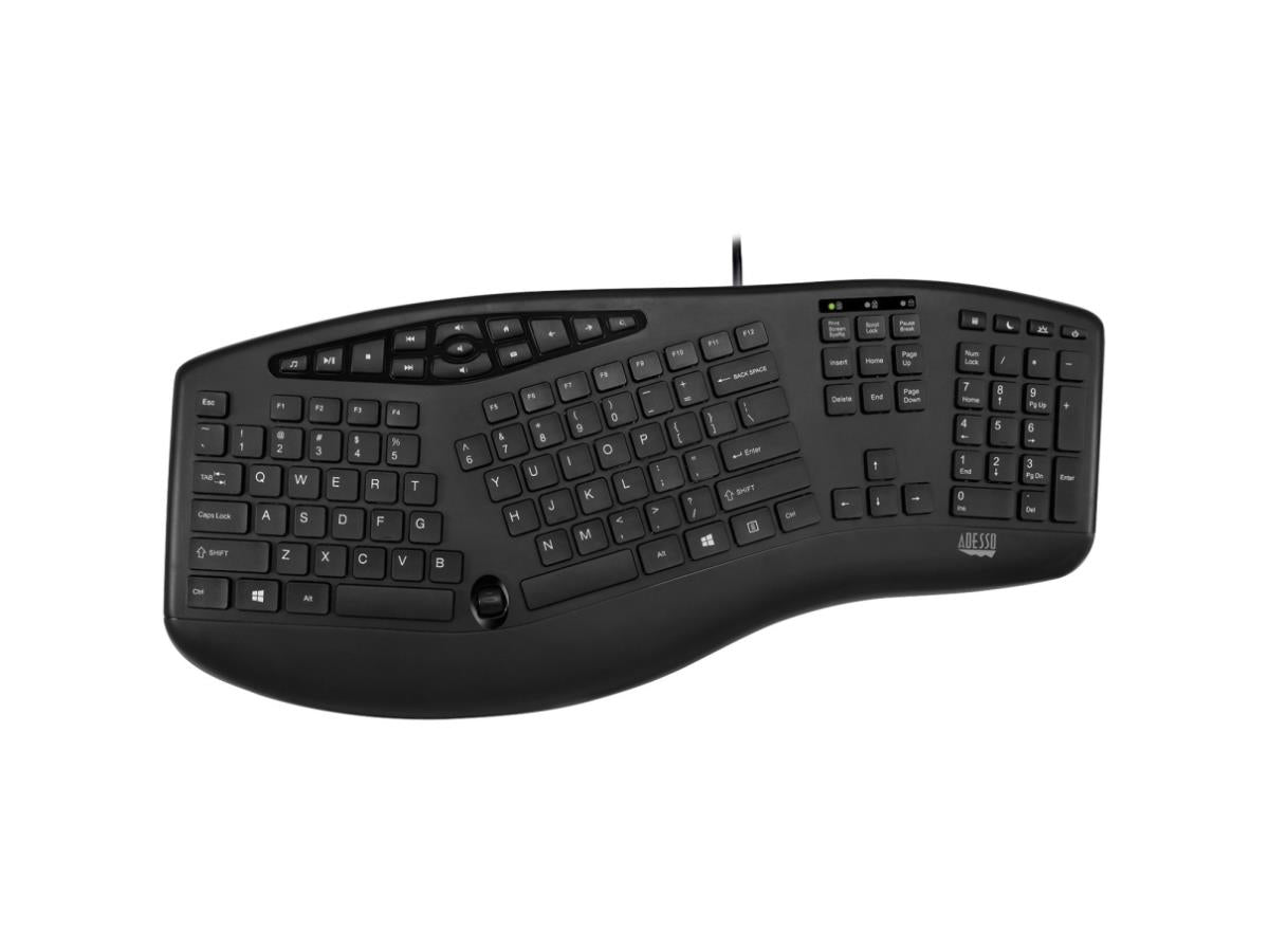 Clavier ergonomique fin Kybd / Splitzone &amp; Scroll Wh