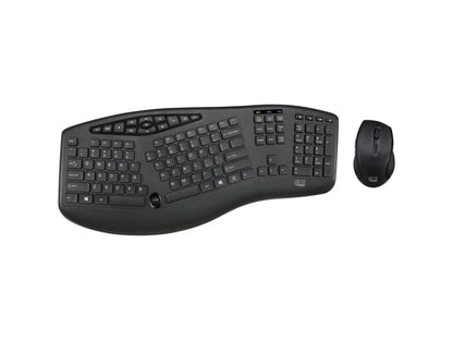 Combo de micrófono y micrófono ergonómico delgado y sin cables