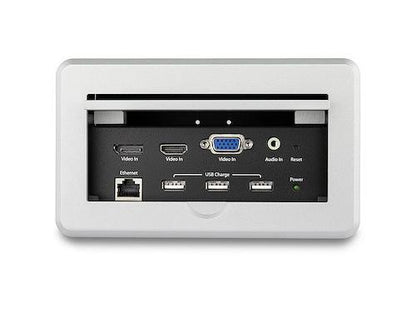 Caja de conectividad para mesa de conferencias para AV
