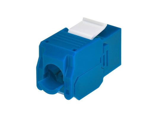 Monoprice Cat6A Rj-45 Toolless 180-Degree Keystone